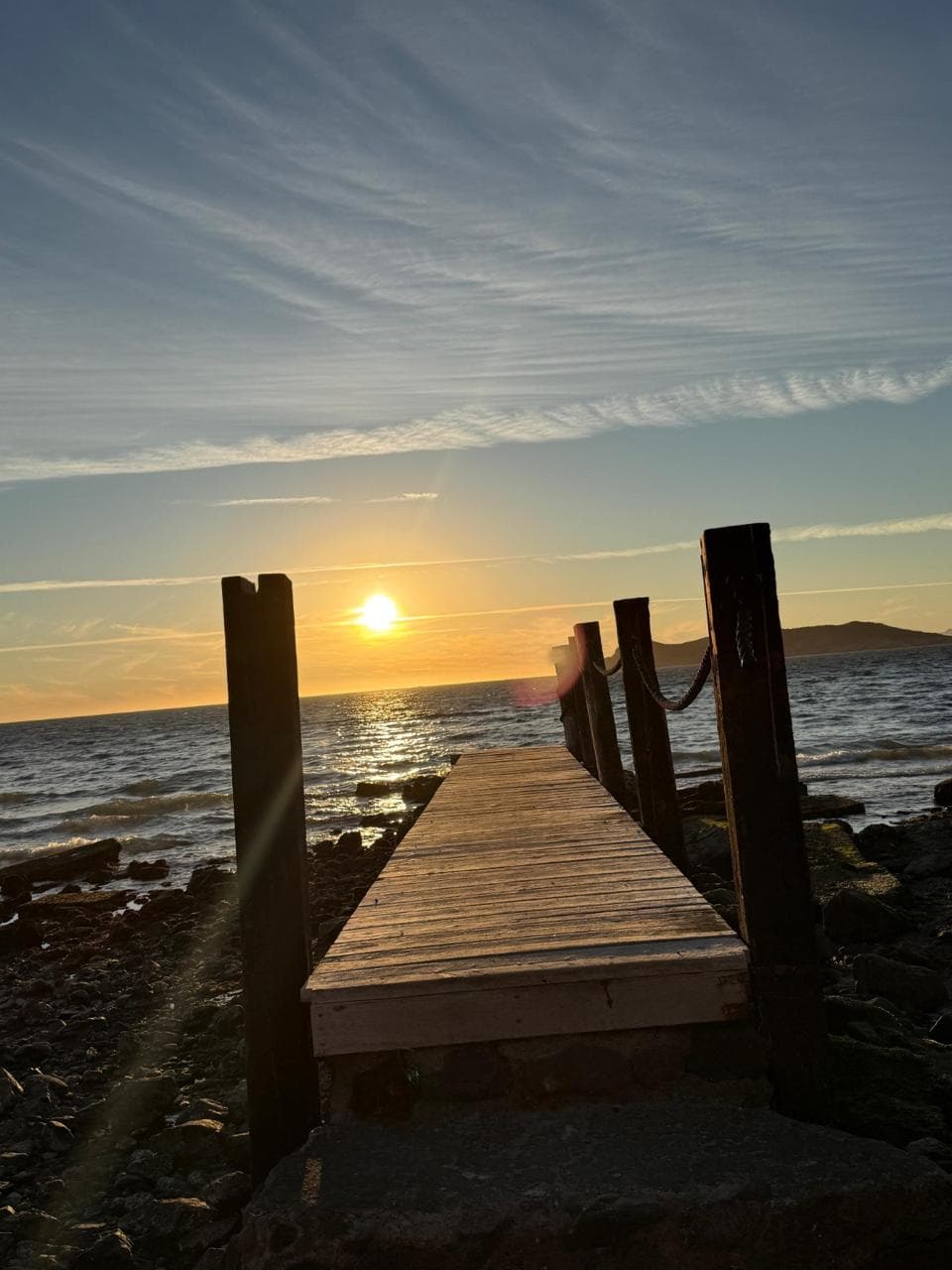 Atardecer real en el malecón de San Carlos, Sonora
